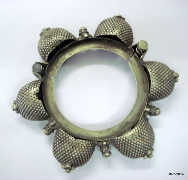 vintage antique tribal old silver bangle bracelet traditional bellydance jewelry vintage antique tribal old silver bangle bracelet traditional bellydance jewelry