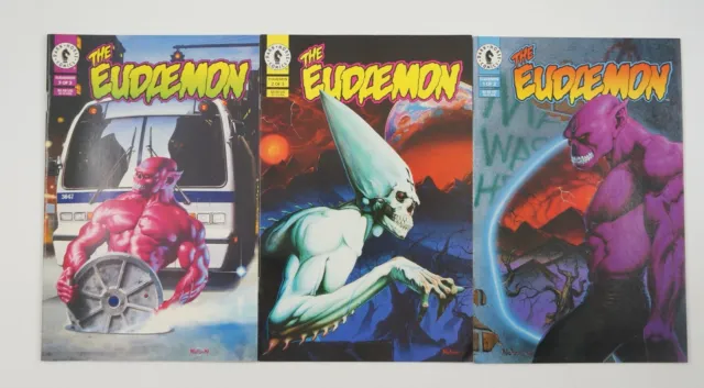 Eudaemon #1-3 VF/NM complete series - dark horse comics - nelson set lot