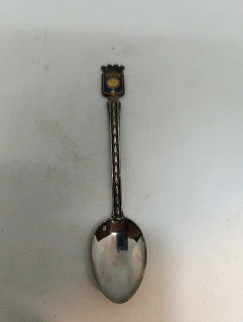6 petites cuillères à caviar nacre métal argenté spoons XIXème siècle