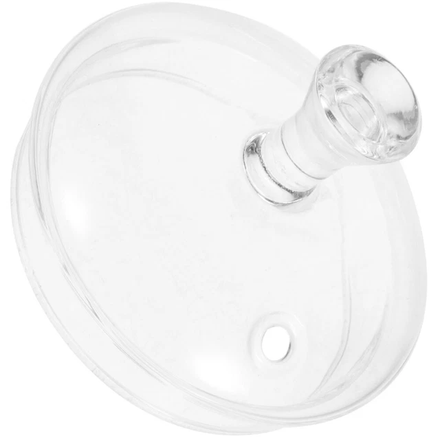 Tetera transparente tapa de vidrio cubierta de tetera hogar tetera tapa