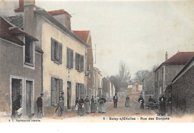 91. n°206201. soisy sous etiolles. rue des donjons