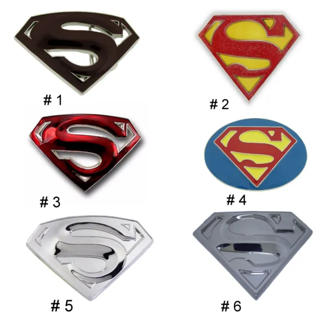 Superman Belt Buckle DC Comics halloween Costume Party Cosplay Fashion Men Women