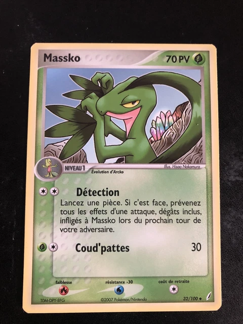 Massko Unco - Pokemon 32/100 Ex Gardiens De Cristal Neuf Fr
