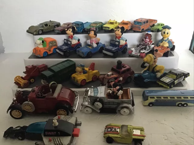 Job lot of diecast vintage Spares  - Matchbox Majorette 25 Total