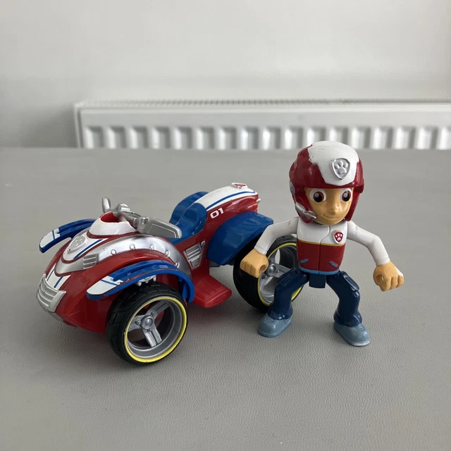 PAW PATROL RYDER Action Figure With Atv Quad Bike Vehicle Rare £6.50 PicClick UK
