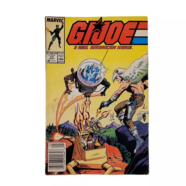 GI Joe 59 Newsstand 1st Appearance Jinx Tunnel Rat Outback 1987 Marvel Comics