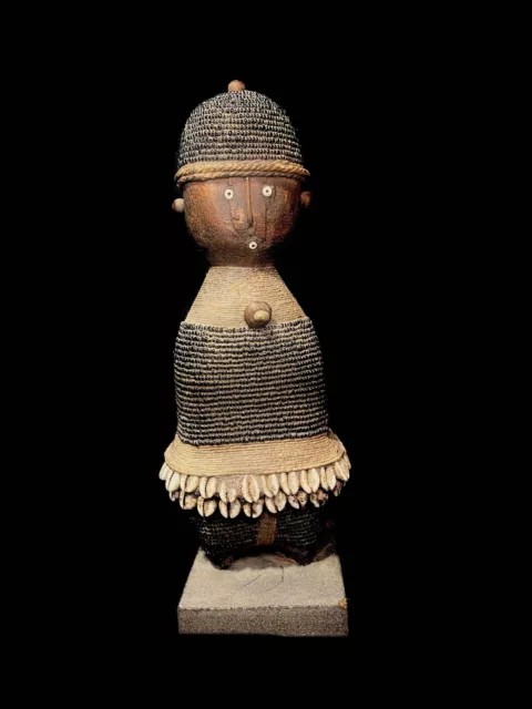 African Tribal Art African statue Wooden Carved statue tribal wood Zulu-pop-4778