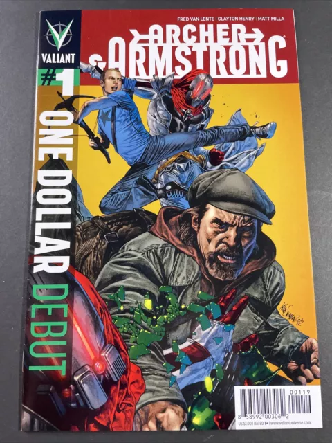 Archer & Armstrong #1 One Dollar Debut Edition Mico Suayan Cover Art Valiant NM