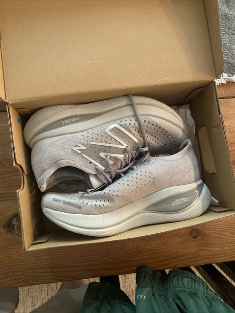 New Balance FuelCell SuperComp Trainer grey gray 10.5 m DS Running Shoes MRCXED2