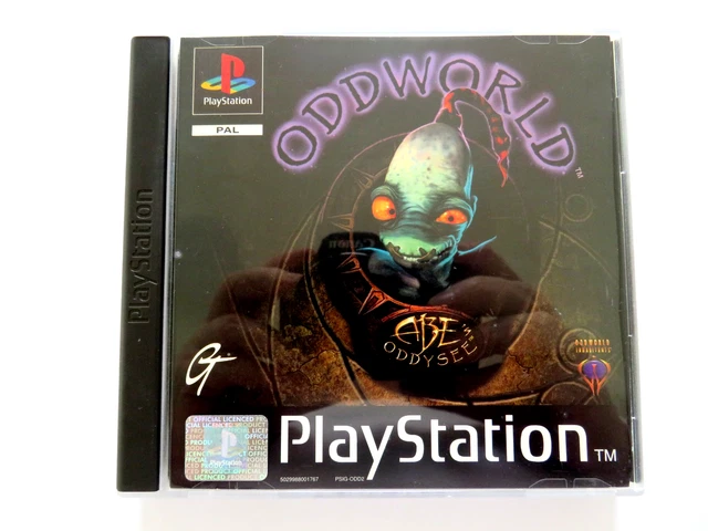 Jeu ODDWORLD : L'EXODE D'ABE - Playstation 1 PS1