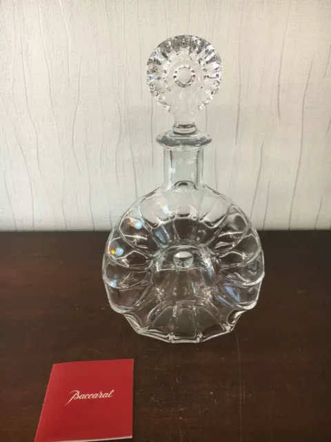 Carafe cognac en cristal de Baccarat