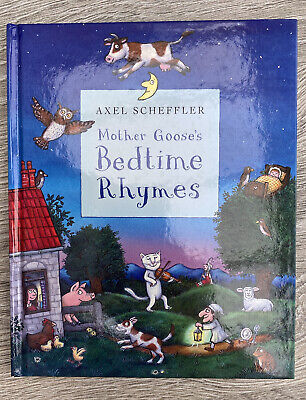 Madre Ganso's Bedtime Rhymes Axel Scheffler-Libro De Tapa Dura Muy Buen Estado