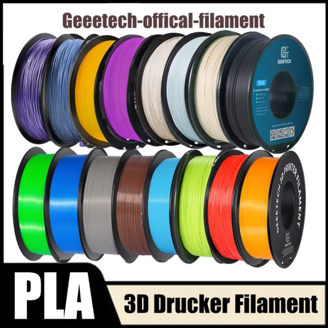 STAMPANTE 3D GEETECH filamento PLA/legno/marmo/flash 1,75 mm 1 kg