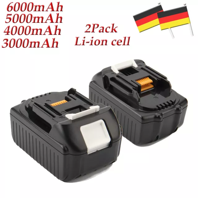 Creabest 18V 6Ah Li-ion Battery For Makita  BL1830 BL1840 BL1815 BL1850 BL1860