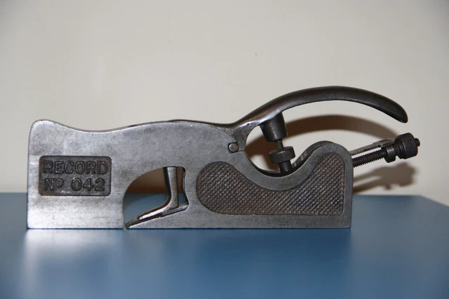 RECORD no. 042 Rabbet Rebate Plane Vintage (1938 onward) Original RARE tool