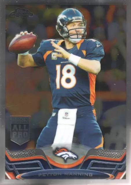 B2077- 2013 Topps Chrome FB Card #s 1-220 +Rookies -You Pick- 10+ FREE US SHIP