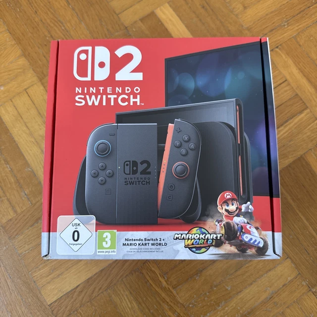 NINTENDO SWITCH 2 Bundle Mario Kart World Neu EUR 490,00 - PicClick DE