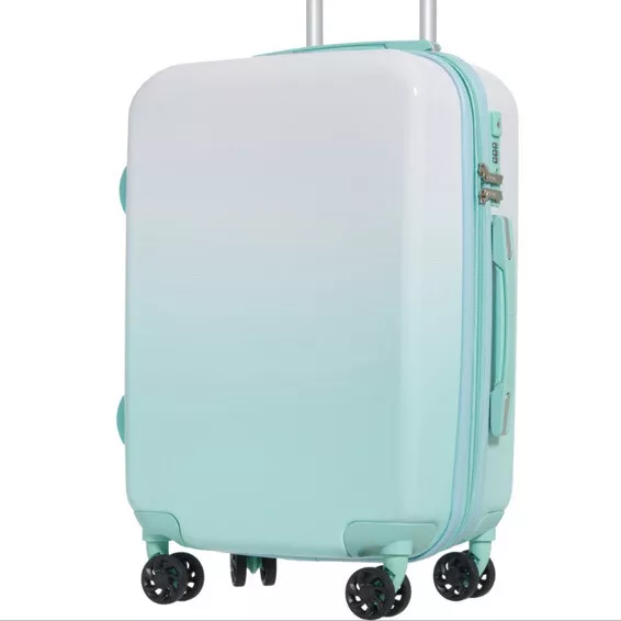 CalPak 20in Mint Hardside Expandable Spinner Carry-On Suitcase TSA Lock USB NWT