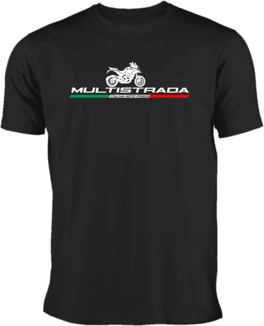 Multistrada T-Shirt für Ducati Fans und Italian Motorbike Fans