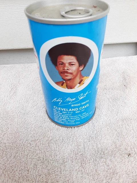 Rc Cola Cleveland Cavs Bingo Smith  Straight Steel Soda Can Cans Empty Gar