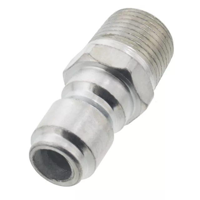 Erie Tools Pressure Washer 3/8" Male NPT to Quick Connect Plug Zinc Coupler