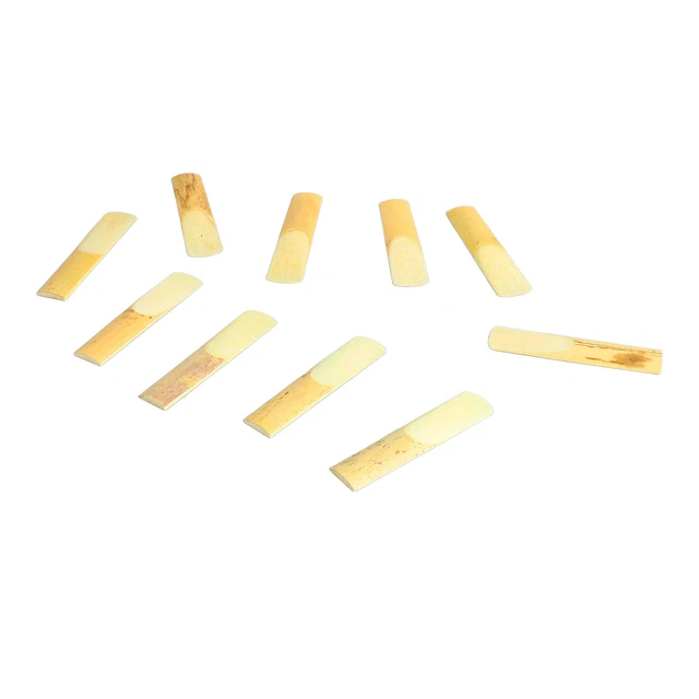 (Taille 2)10 Pièces Anches De Saxophone Alto Accessoire 'anche Traditionnel