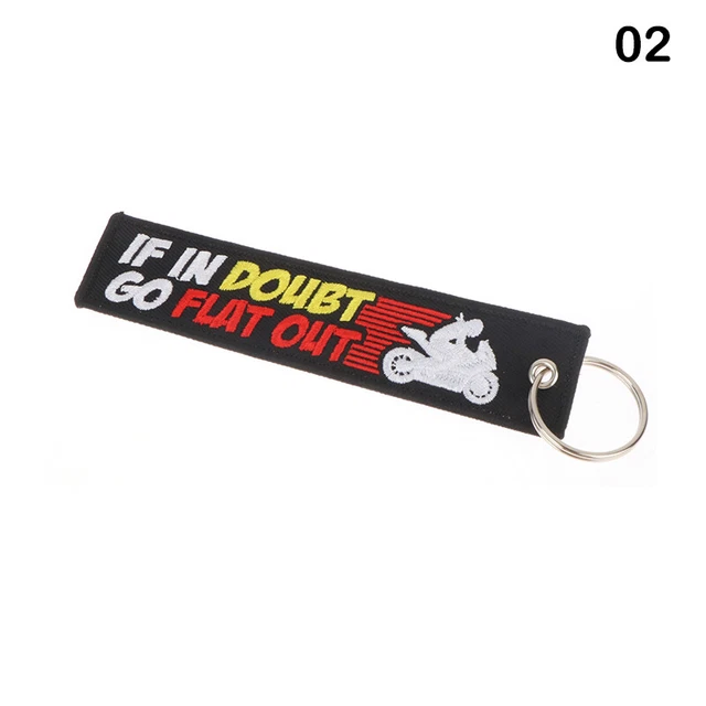 1Pc Fashion Key Tag Keychain For Motorcycles The Key To Happiness Key Fobs