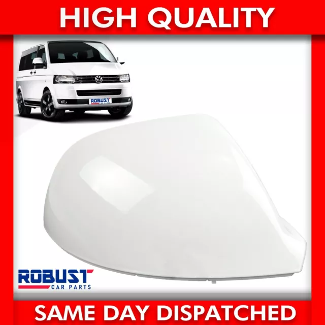 FOR VOLKSWAGEN TRANSPORTER T5/T5.1/T6 Wing Mirror Cover Right Side Candy  White £19.89 - PicClick UK