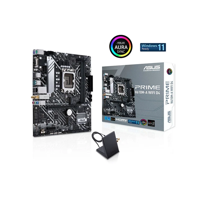 Asus PRIME H610M-K D4 LGA1700 Micro ATX | Cartes mères | Pièces de PC