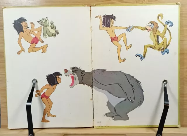 Walt Disney's The Jungle Book (1974, Hardcover) Book Club Edition 12