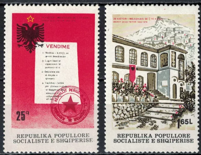 Albania 1979 _ The 35th Ann. of the 2nd Antifascist Council Meeting - MNH **