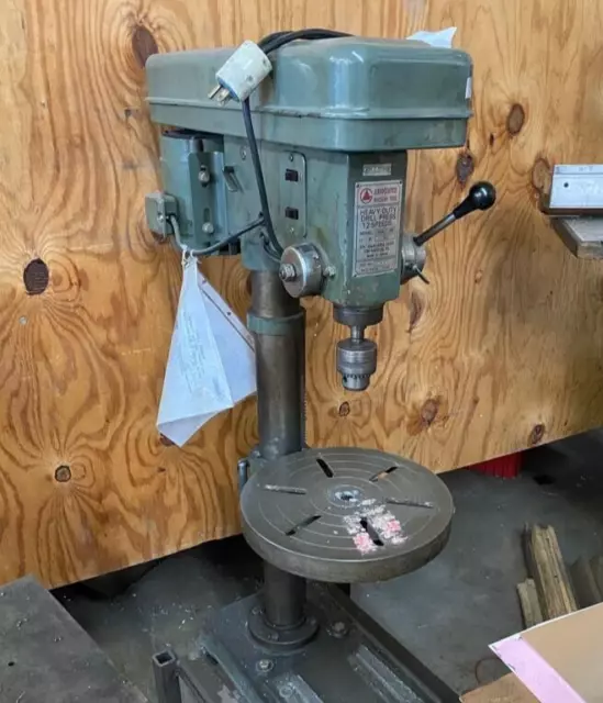 associated machine tool heavy duty drill press 12 speed associated machine tool heavy duty drill press 12 speed