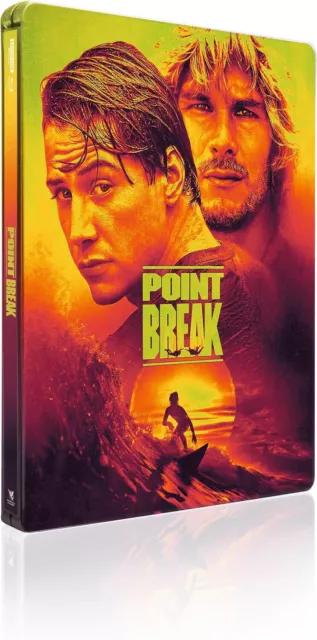 Point Break (4K UHD + Blu-ray Steelbook) New & Sealed - Presale