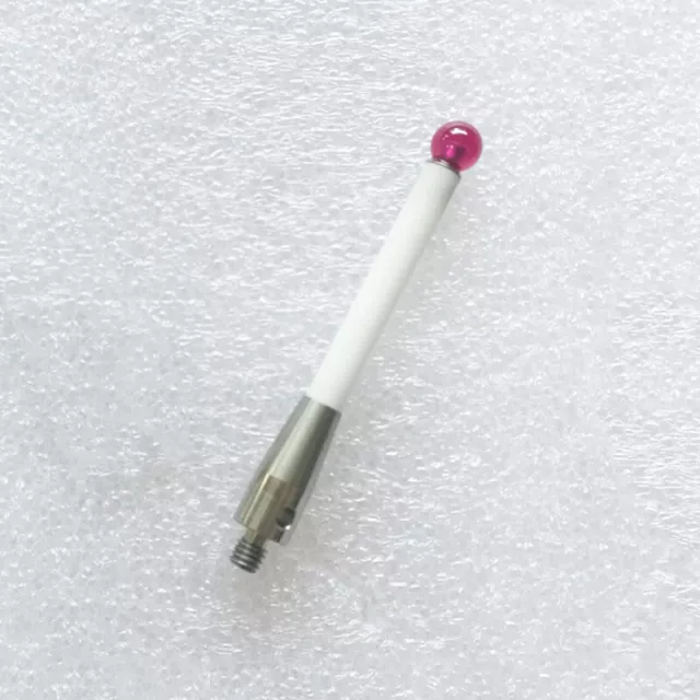 A-5000-3709 CMM Touch Probe Stylus 6mm Dia Ruby Ball Ceramic Stem M4 CMM Styli