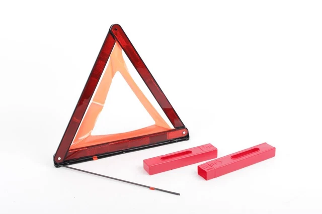 Audi A3 8V A4 B8 A6 C6 Emergency Hazard Warning Triangle and Case 8T0860251 Genu