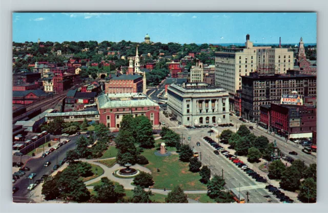 Providence RI-Rhode Island, Exchange Place Baptist Church Vintage Postcard