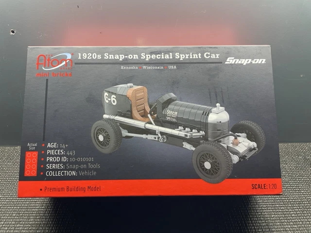 1920S SNAP ON Special Sprint Car Atom Brick; premium building