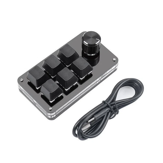 BLUETOOTH-COMPATIBLE CUSTOM MECHANICAL Keyboard 3-12 Keys Mini Keypad ...