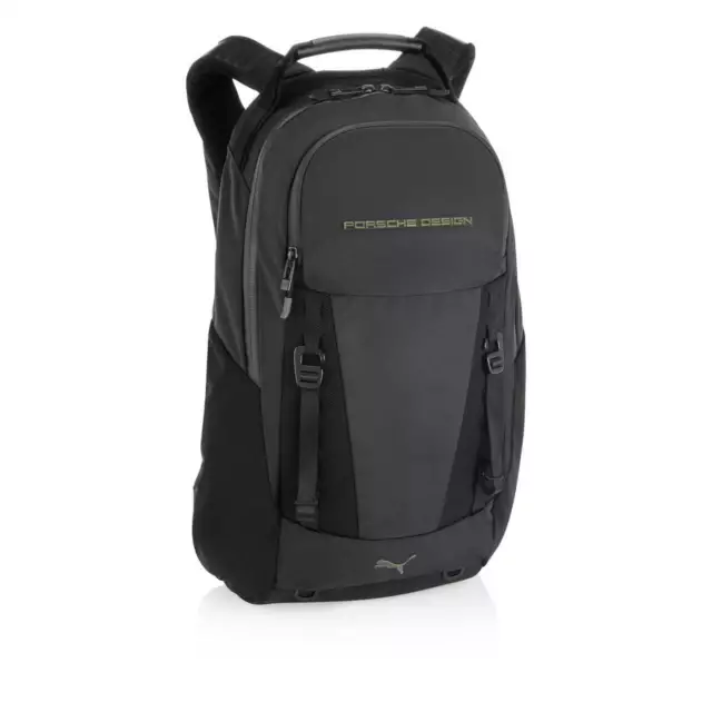 NEW Porsche Design Evo Knit P5820-5 Unisex Black Backpack MSRP $325