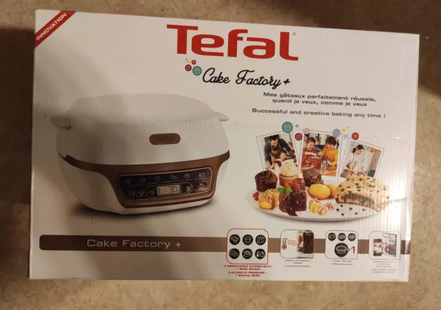 TEFAL KD802112 Cake Factory Machine à gâteaux intelligente