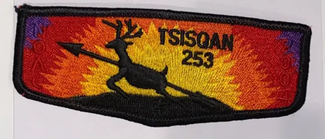 Boy Scout OA 253 Tsisqan Lodge 2004 NOAC Flap