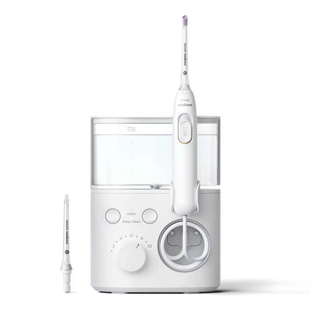 PHILIPS SONICARE POWER Water Flosser 3000 for Teeth w/ F3 & F1 Nozzle