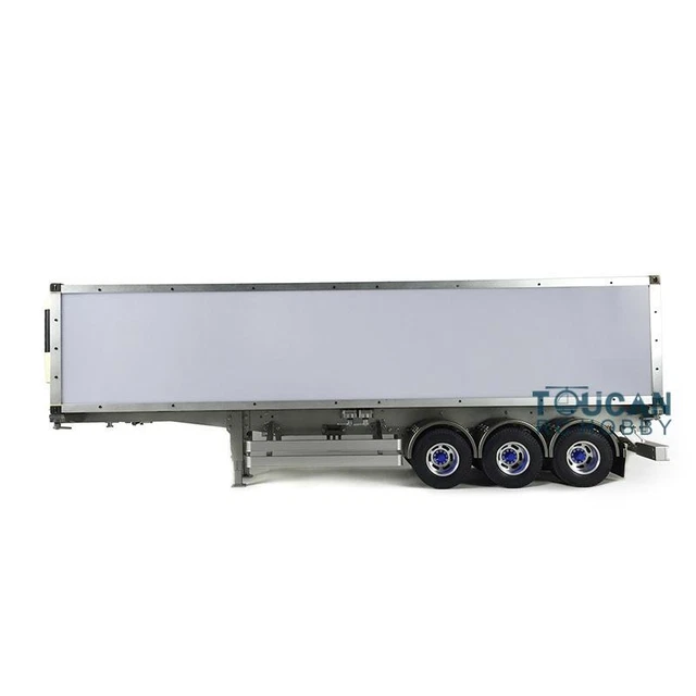Reefer Racks Container Tractor TOUCANRC 40FT REEFER Container DIY for Tamiya 1/14 Scale Semi Trailer ...