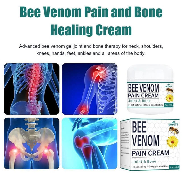 1x crema curativa para el dolor y los huesos, crema para terapia articular y ósea alivio del dolor - 30 g