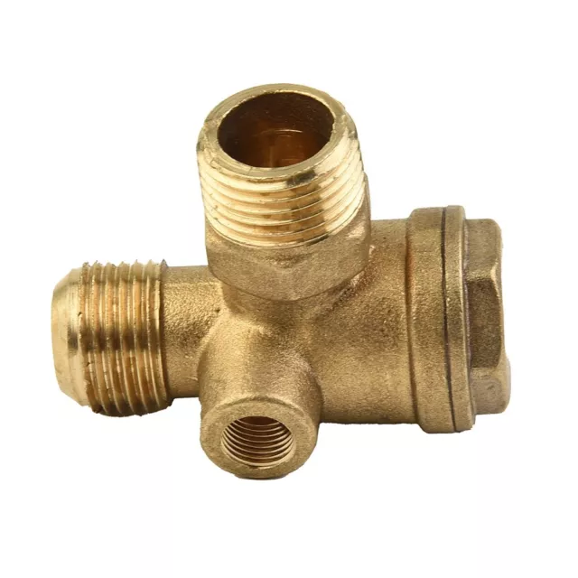High Performance Air Compressor Check Valve 20mm Male Thread Brass Connector