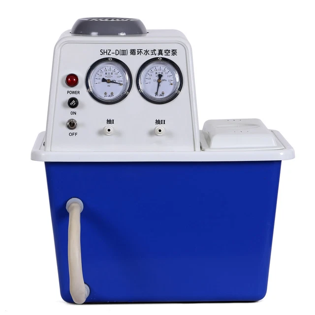 LAB CIRCULATING WATER Vacuum Pump Doublegauge Doubletap Mini Vacuum