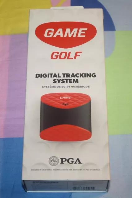 BRAND NEW Game Golf Digital Shot Tracking System, Red/Black