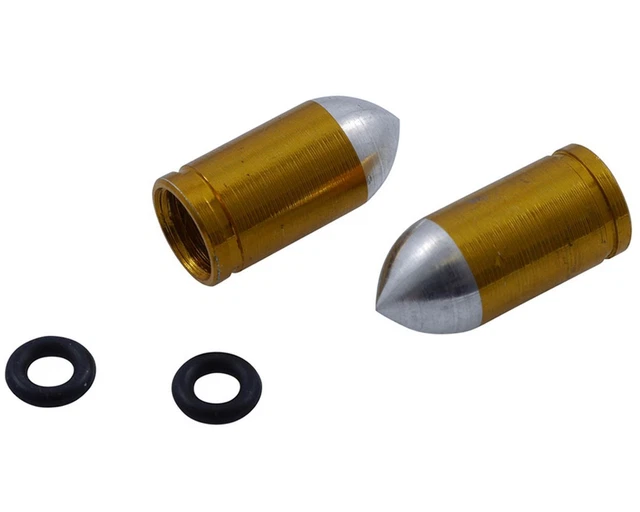 Ventilkappen STR8 Bullet, gold - 2 Stück