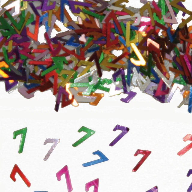 Coriandoli da tavolo con numero 7 compleanno decorazione da tavolo decorazione festa decorazione da tavolo per feste