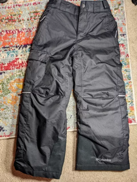 COLUMBIA Bugaboo Snow Pants Youth Boys Girls Unisex size XS Black - EUC